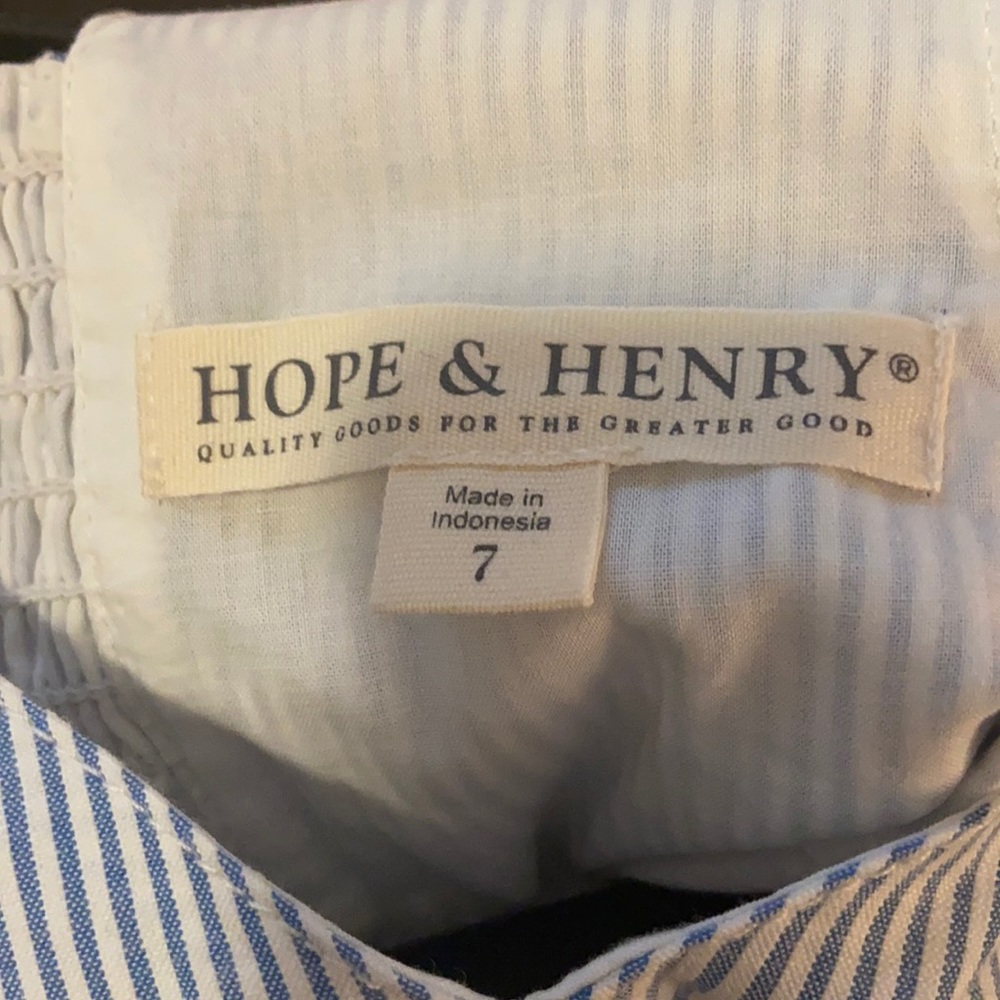 Seersucker Jumper Size 7